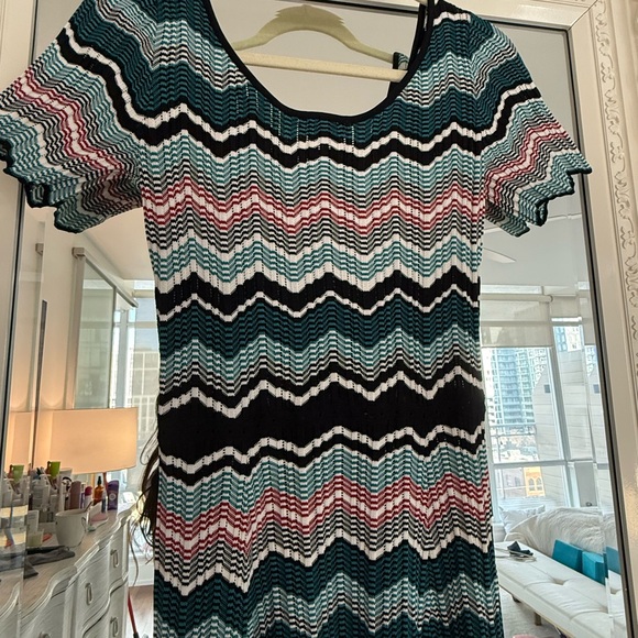 Sandro stretch knit maxi dress size Sandro 2 (FR 38/US 4-6) - Picture 5 of 12